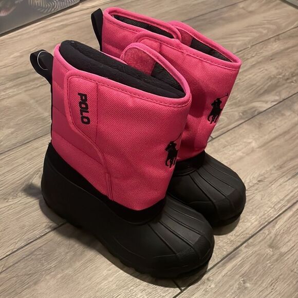 NWOT POLO Ralph Lauren snow boots (one shoe missing liner) - Picture 2 of 5